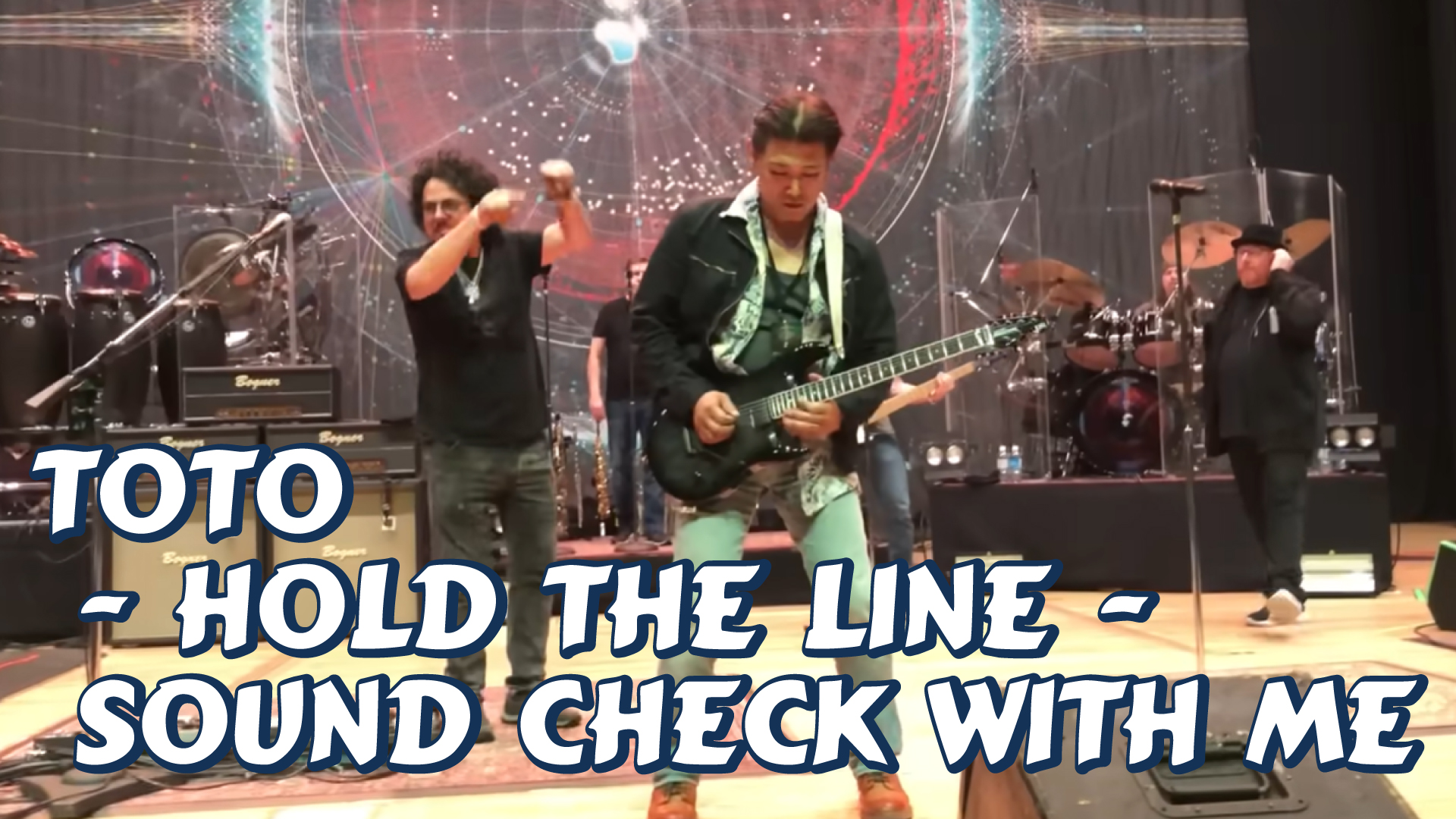 TOTO - HOLD THE LINE - Sound Check with ME